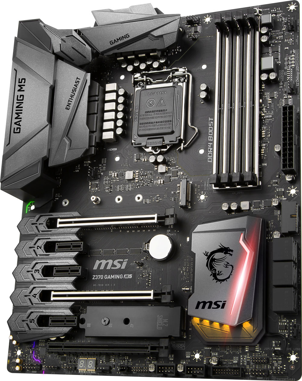 MSI Z370 Gaming M5 Intel Motherboard - Free Shipping - South Africa
