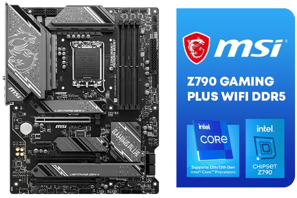 MSI Z790 Gaming Plus WiFi Intel ATX Motherboard