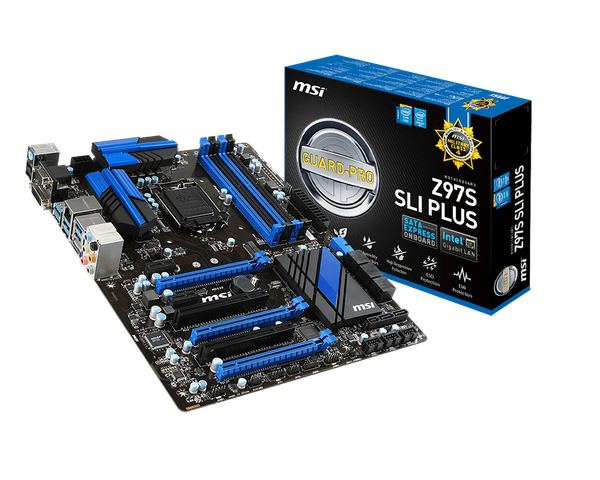 MSI Z97S SLI PLUS Motherboard / Support 4th and 5th Generation