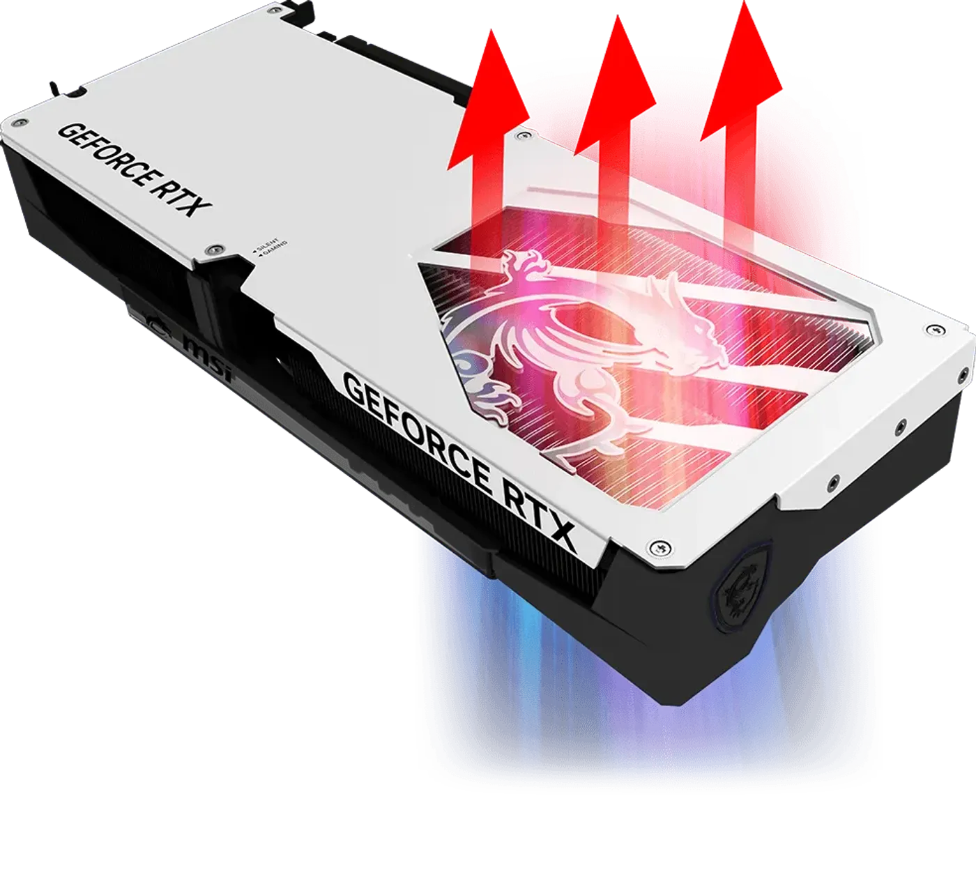 MSI GeForce RTX 5070 Ti 16G Gaming Trio OC — White, 16GB GDDR7