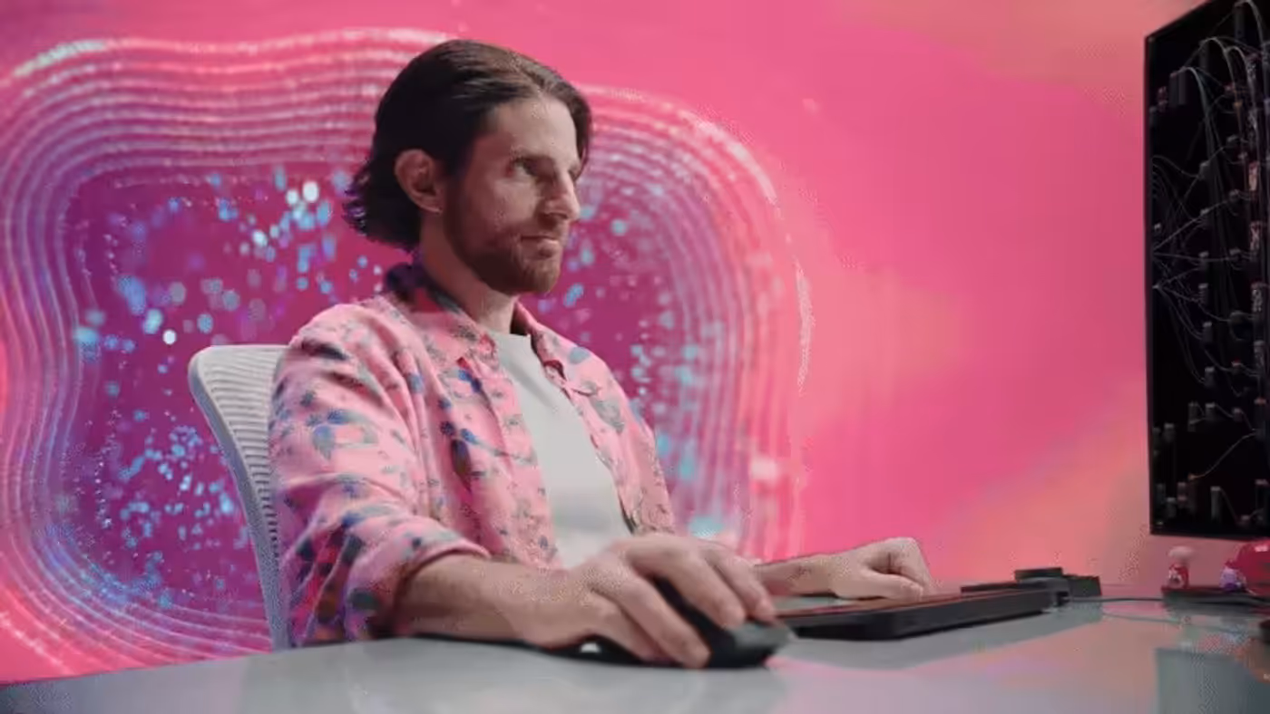 GIF showing MX Master 4 haptic feedback functionality