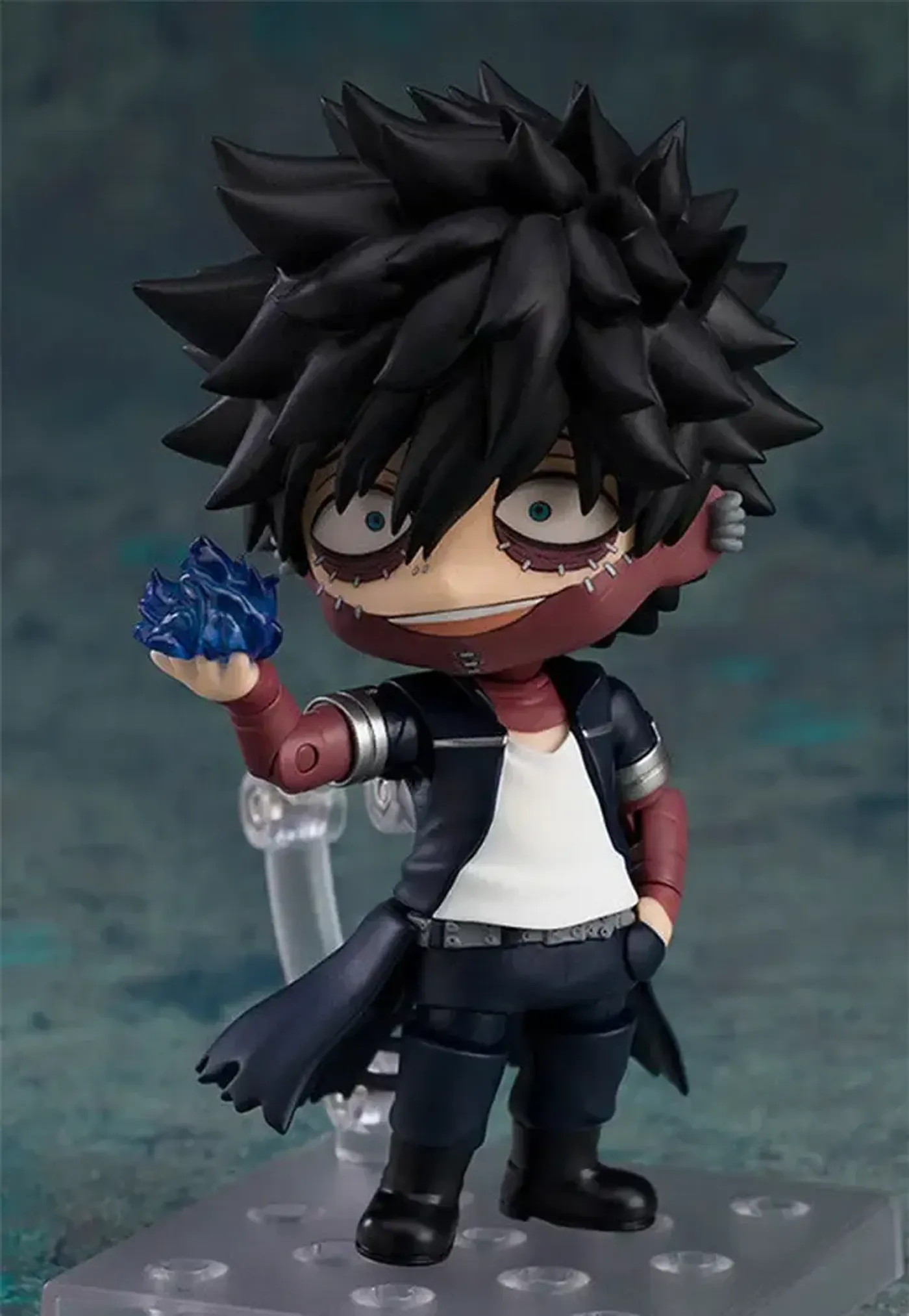 Side view of the Nendoroid Dabi figure showing its build
