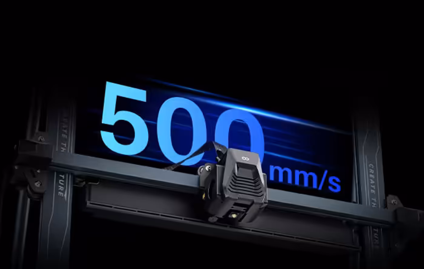 Neptune 4 Plus 3D printer running high-speed Klipper firmware for accelerated printing