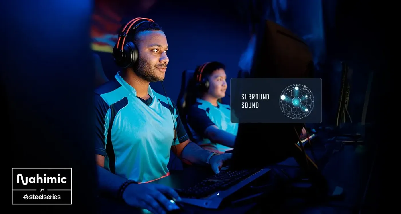 Nahimic Audio interface showing rich, detailed sound quality and gaming features