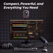 NearStream AMIX40U USB Audio Mixer w/ Dual XLR 48V - image 9