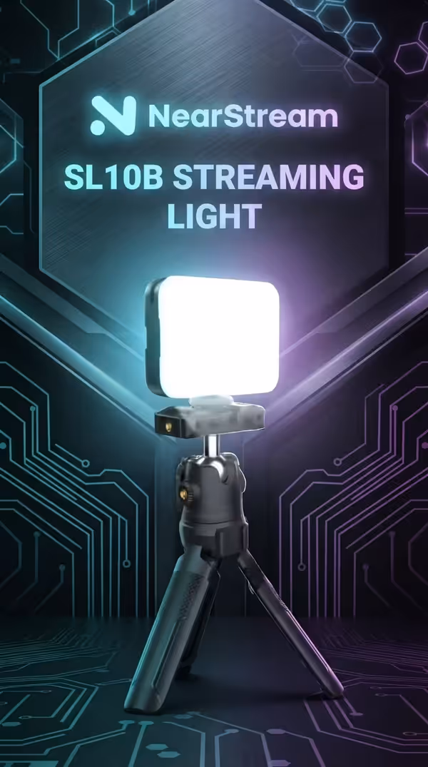 [OPEN BOX] NearStream SL10B Streaming Light