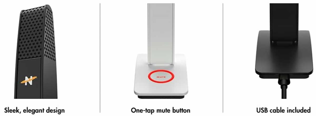 Neat Skyline USB Microphone in White