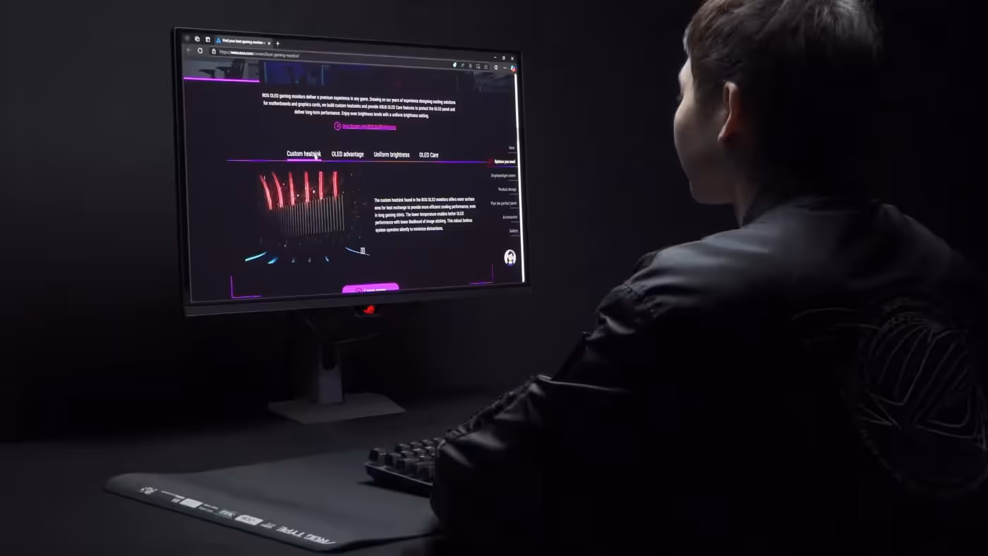 Neo Proximity Sensor demo showing monitor transitioning to black to prevent burn-in
