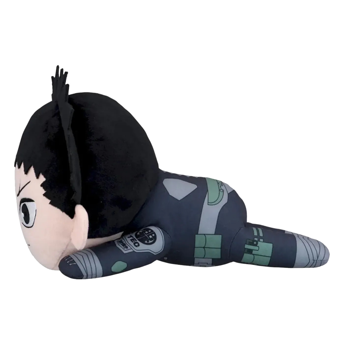 NESOBERI lay-down L plush of Kafka Hibino from Kaiju No. 8 seen from the side