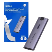 NETAC WH51 M.2 NVMe/SATA External Enclosure — USB3.1 10Gbps - image 4