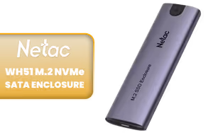NETAC WH51 M 2 NVMe SSD Enclosure NETAC WH51 M 2 NVMe SSD Enclosure - Image 1