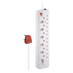 Nexon 12-Way High Surge Multiplug 0.5m - White - image 2