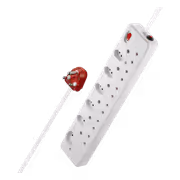 Nexon 12-Way High Surge Multiplug 0.5m - White - image 3