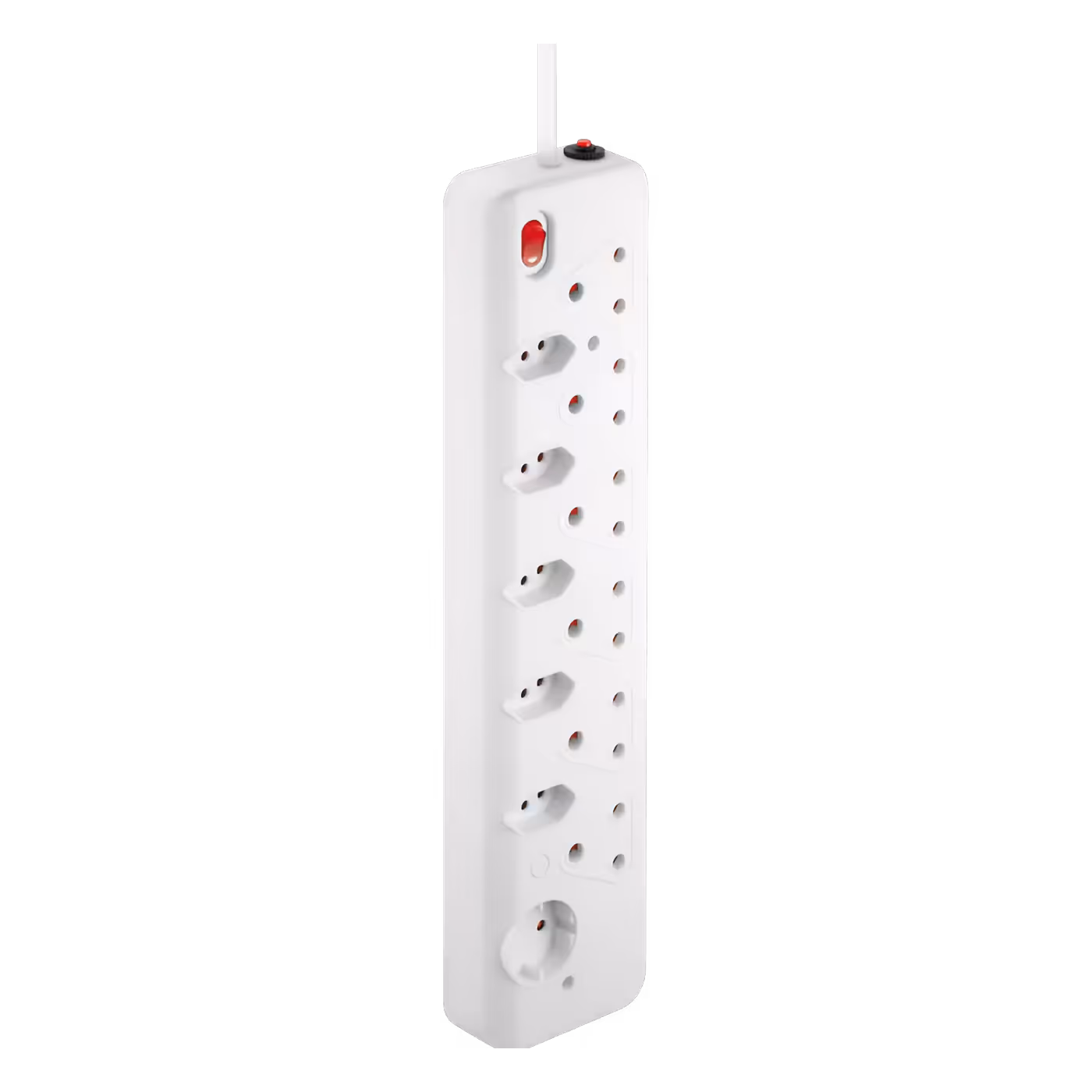 Nexon 12-Way High Surge Multiplug, front view of all 12 sockets