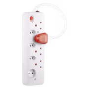 Nexon 8-Way High Surge Multiplug 0.5m - White - image 4