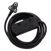 Nexon Heavy Duty 5m Extension Lead - Black - image 2