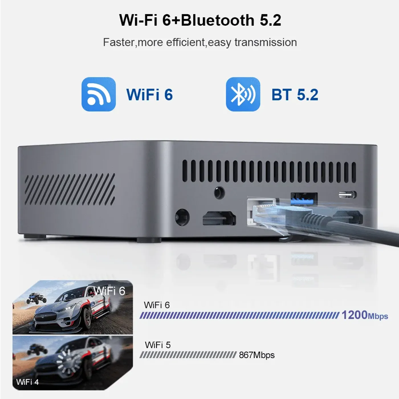 Ninkear M7 Mini PC Ryzen 5-7430U 16GB 512GB Win11 Pro | Evetech
