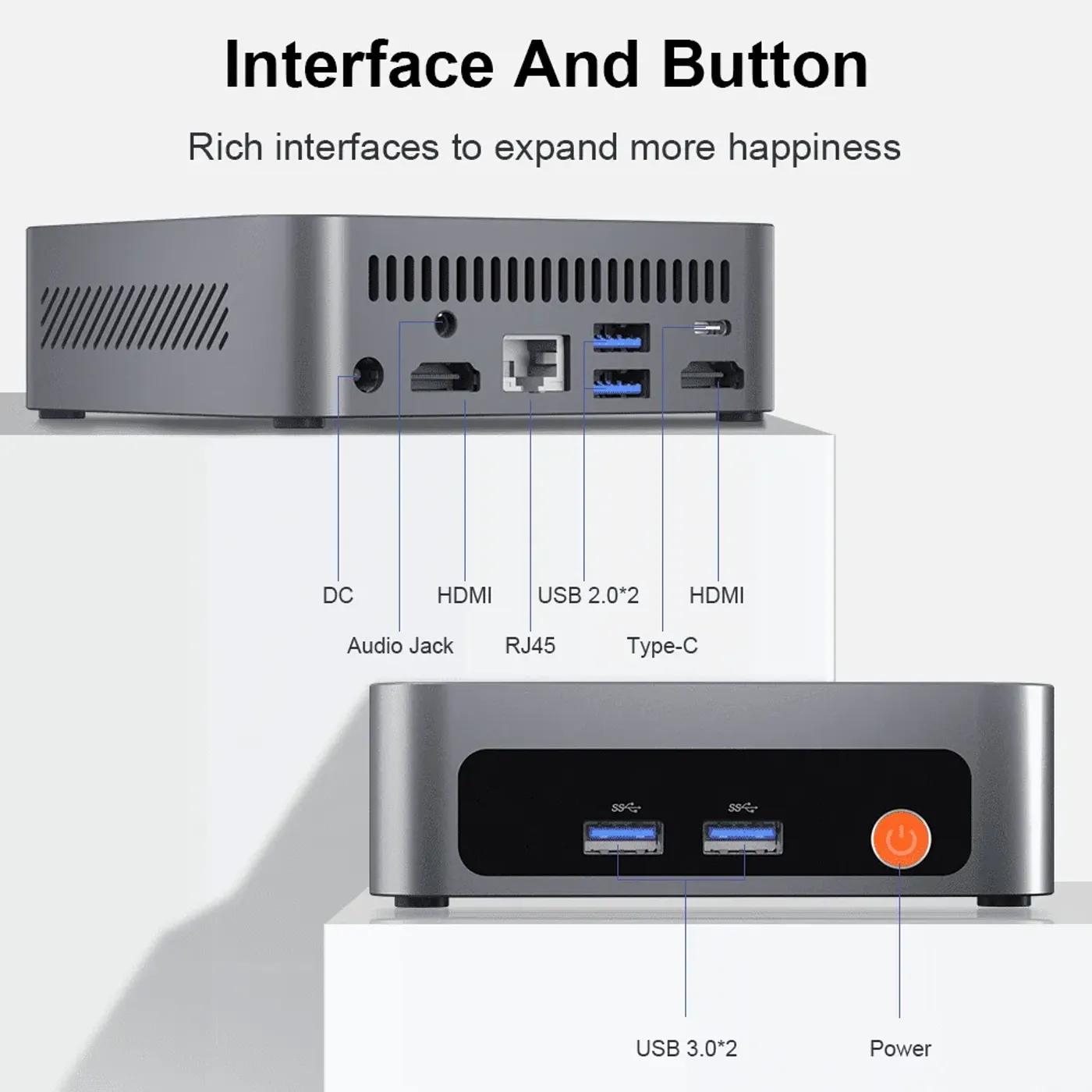 Ninkear M7 Mini PC Ryzen 5-7430U 16GB 512GB Win11 Pro | Evetech