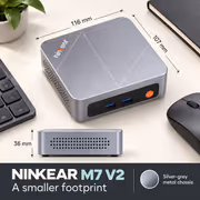 Ninkear M7 V2 Mini PC Ryzen 5 7430U, 16GB/512GB, Win 11 Pro - image 4