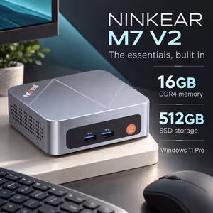 Ninkear M7 V2 Mini PC Ryzen 5 7430U, 16GB/512GB, Win 11 Pro - image 5