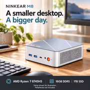Ninkear M8 Mini PC Ryzen 7-8745HS 16GB 1TB Win11 Pro - image 2