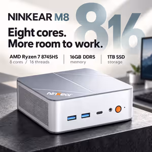Ninkear M8 Mini PC Ryzen 7-8745HS 16GB 1TB Win11 Pro - image 3