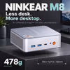 Ninkear M8 Mini PC Ryzen 7-8745HS 16GB 1TB Win11 Pro - image 6