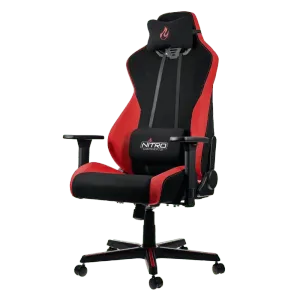 Nitro Concepts S300 Gaming Chair - Inferno Red | Ultimate Comfort & Style - image 2