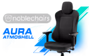 noblechairs AURA AtmoShell Gaming Chair - Black - image 1
