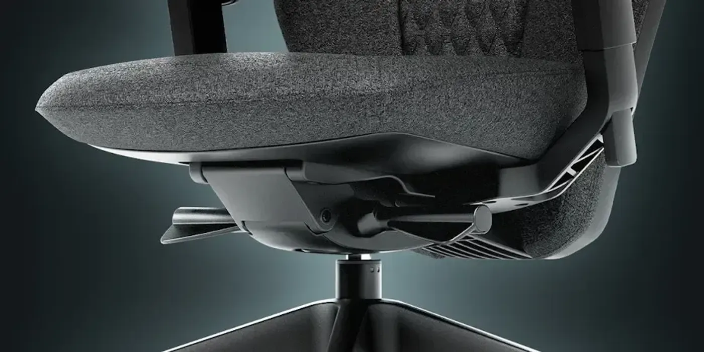 The Italian-crafted noblechairs Dawn gaming chair in the TX Granite finish
