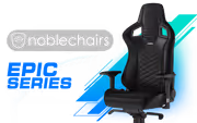 noblechairs EPIC Faux Leather Gaming Chair - 135° Recline - image 1