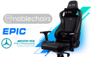noblechairs EPIC Mercedes AMG F1 Chair | 4D Armrests - image 1