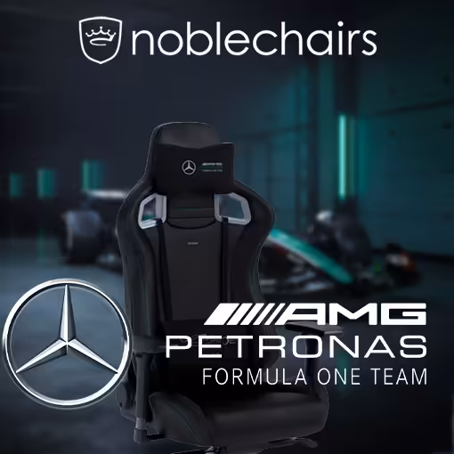 noblechairs EPIC Mercedes - AMG Petronas F1 Team Edition