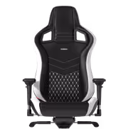 noblechairs EPIC Real Leather Gaming Chair - 4D Armrests (Black/White/Red) - image 2