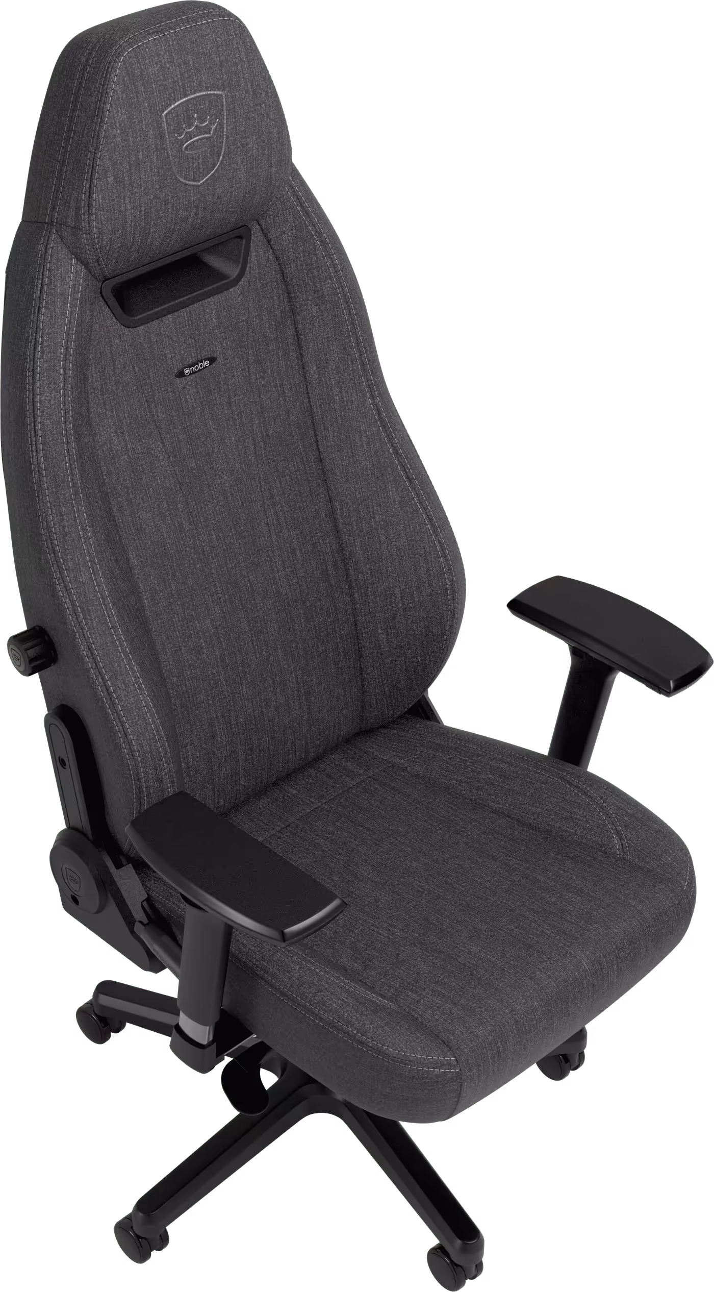 Precision manufacturing details of the noblechairs LEGEND TX Anthracite