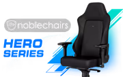 noblechairs HERO NBL-HRO-PU-BED Gaming Chair - Black Edition - image 1