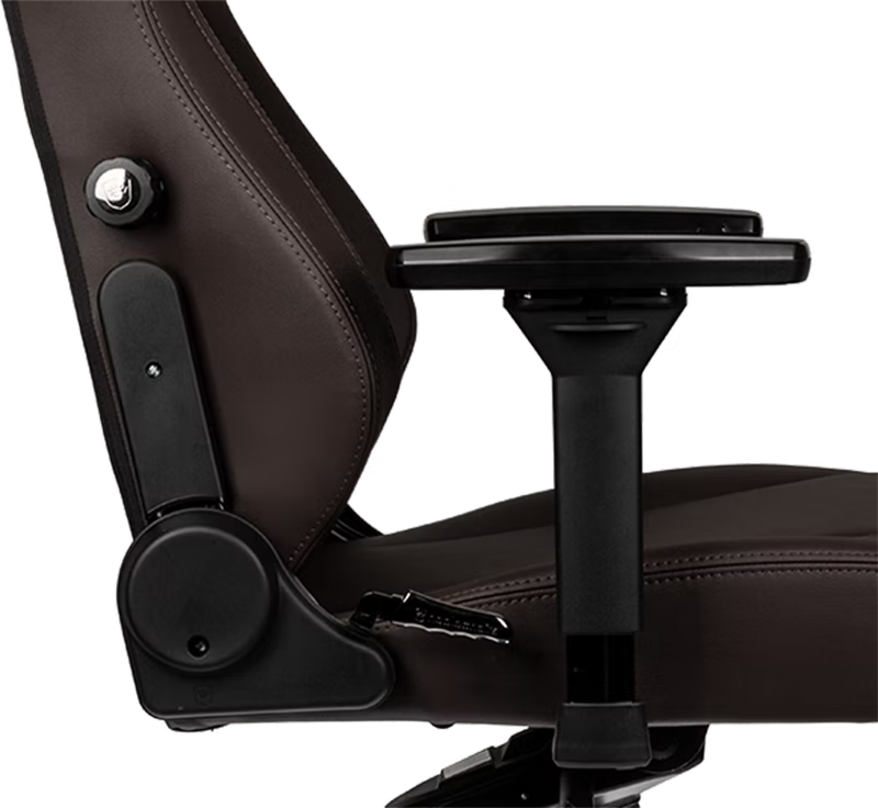 Noblechairs HERO PU JAVA Edition Gaming Chair showing optimal seating features