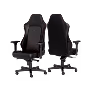noblechairs HERO Faux Leather Gaming Chair, Lumbar, 4D Armrests (Black/Red) - image 8