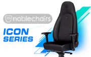noblechairs ICON Black Gaming Chair w/ Cold Foam - image 1