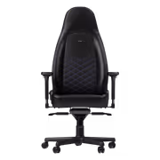 noblechairs ICON Faux Leather Gaming Chair - 4D Armrests (Black/Blue) - image 4