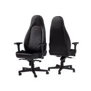 noblechairs ICON Faux Leather Gaming Chair, 4D Armrests (Black) - image 4