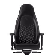 noblechairs ICON Faux Leather Gaming Chair (Black/Platinum/White) - image 2