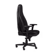 noblechairs ICON Faux Leather Gaming Chair (Black/Platinum/White) - image 4