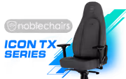 Noblechairs ICON TX Fabric Gaming Chair - 4D Arms - image 1