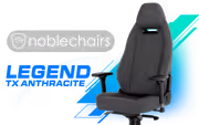 noblechairs Legend Gaming Chair TX Anthracite Fabric - image 1