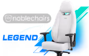 noblechairs Legend White Gaming Chair - image 1