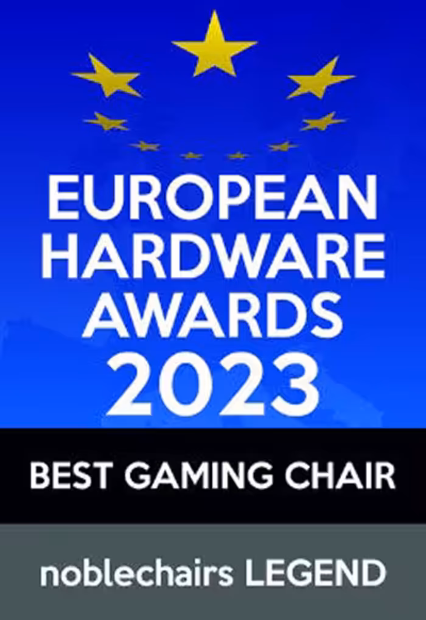 The award-winning design of the noblechairs LEGEND Starfield Edition