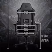 noblechairs Hero Skyrim 10th Anniversary PU Gaming Chair - image 15
