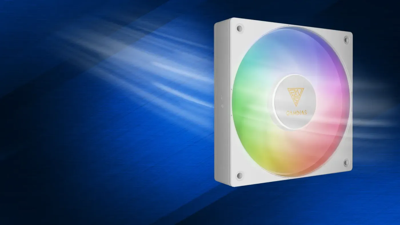 High-performance airflow demonstration of the NOTUS M1-1203 fan
