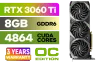 MSI GeForce RTX 3060 Ti VENTUS 3X 8GB OC LHR - Best Deal - South Africa - image 1
